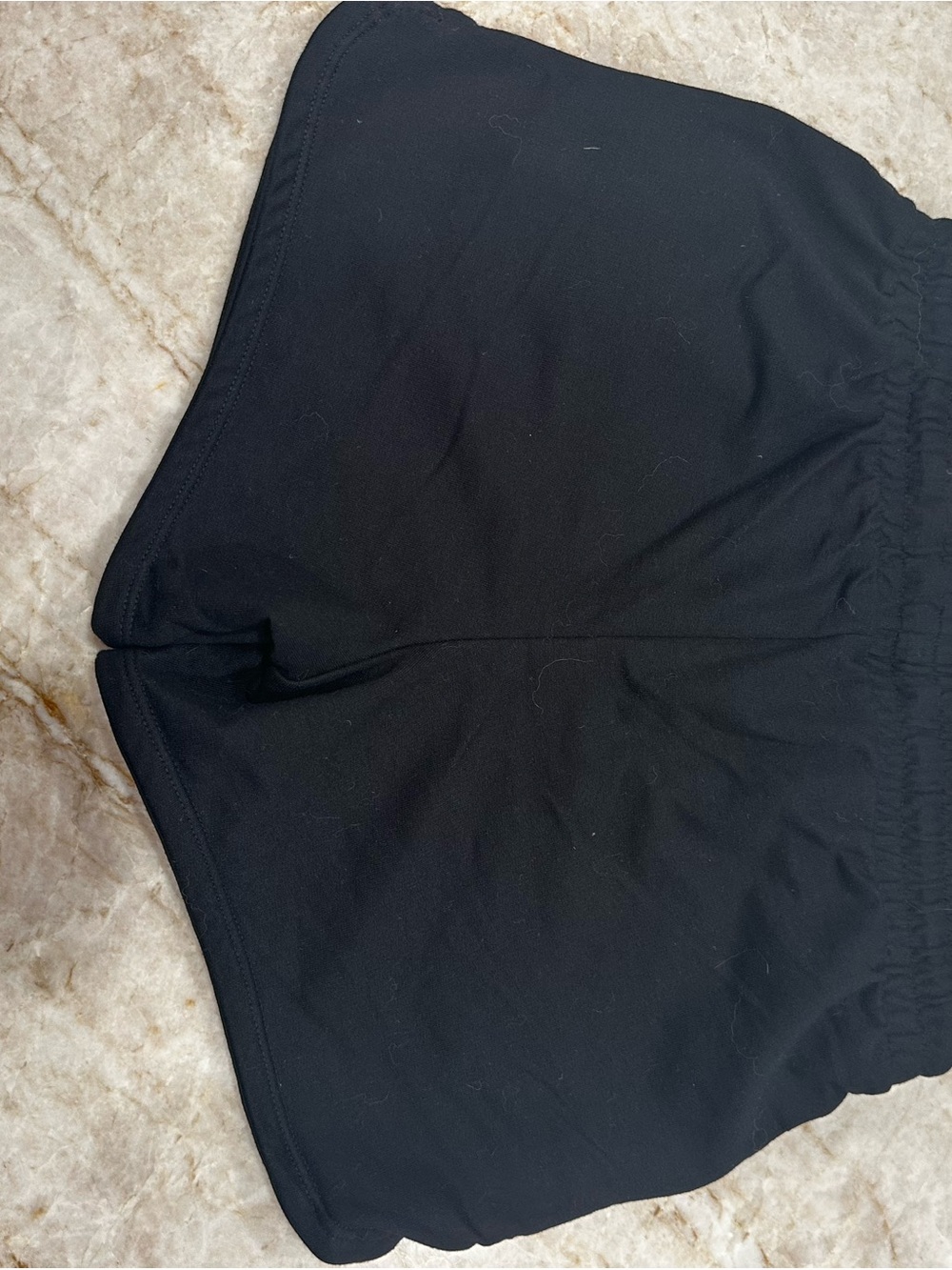 Girls Cat & Jack Black Casual Drawstring Shorts - Picture 2 of 3